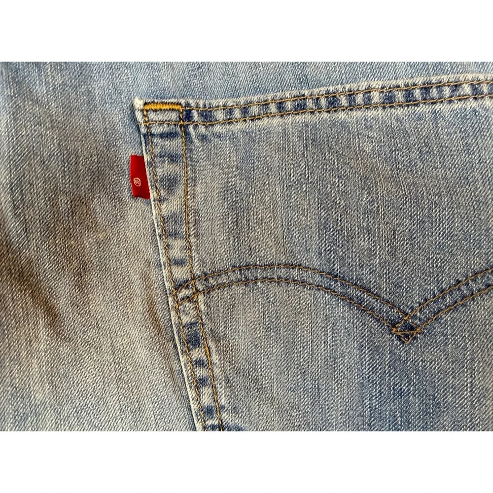 Levis 569 Mens Loose Straight Baggy Workwear Jeans Blue 44x32 Actual 42x29 #1468